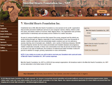 Tablet Screenshot of mercifulhearts.org